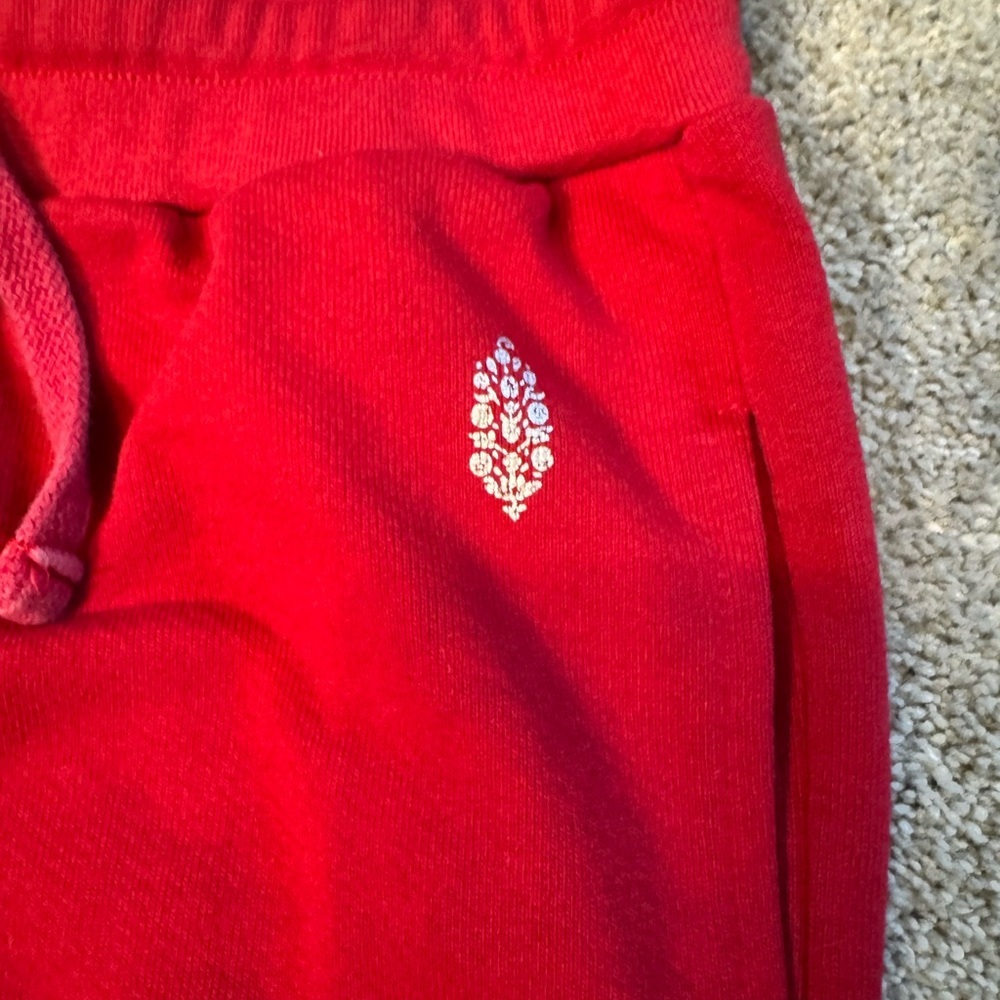 Free People Movement Red Joggers - Picture 3 of 6